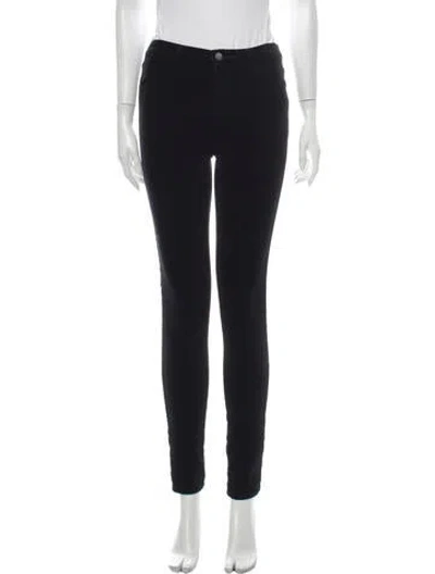 Pre-owned J Brand Skinny Leg Pants In Black