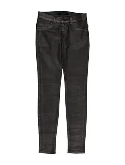 Pre-owned J Brand Skinny Leg Pants In Gray