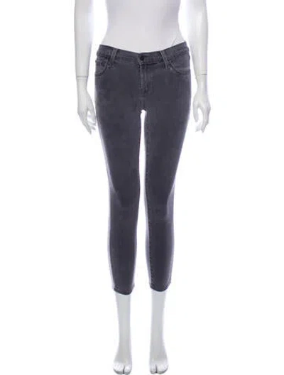 Pre-owned J Brand Skinny Leg Pants In Gray
