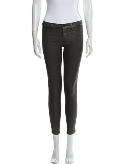 Pre-owned J Brand Skinny Leg Pants In Gray