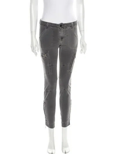 Pre-owned J Brand Skinny Leg Pants In Gray