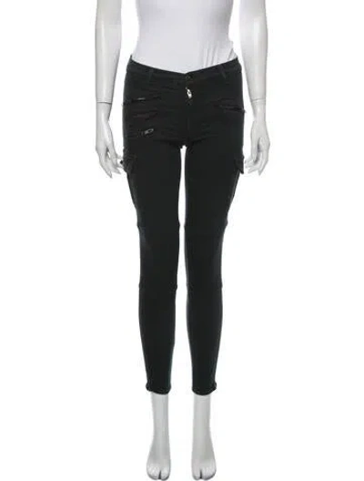 Pre-owned J Brand Skinny Leg Pants In Green