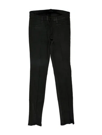 Pre-owned J Brand Skinny Leg Pants In Green