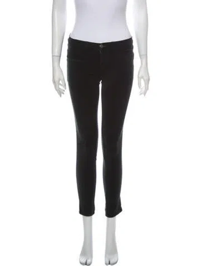 Pre-owned J Brand Skinny Leg Pants In Green