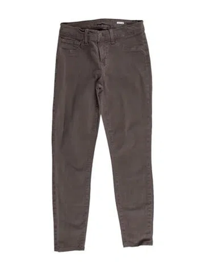 Pre-owned J Brand Skinny Leg Pants In Neutral