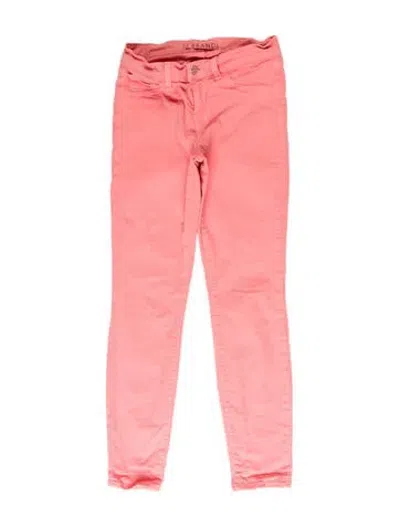 Pre-owned J Brand Skinny Leg Pants In Pink