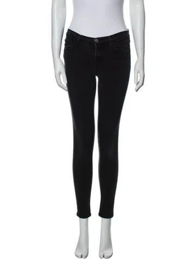 Pre-owned J Brand Skinny Leg Skinny Leg Jeans In Black