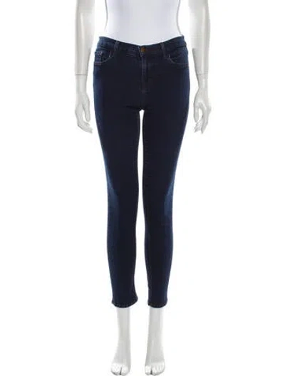 Pre-owned J Brand Skinny Leg Skinny Leg Jeans In Blue