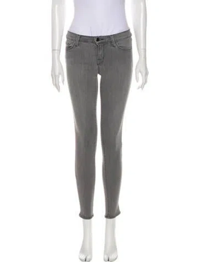 Pre-owned J Brand Skinny Leg Skinny Leg Jeans In Gray