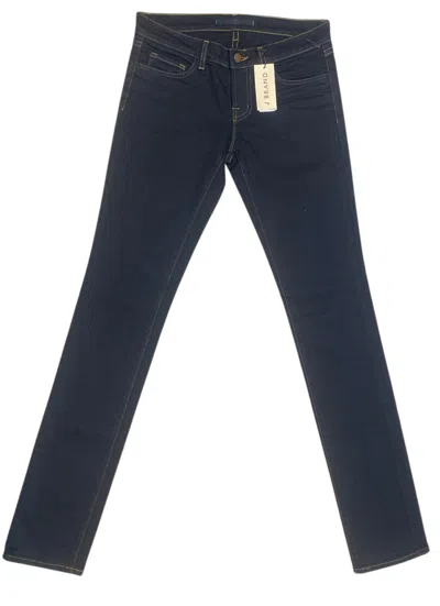 J Brand Slim Jeans In Navy Blue