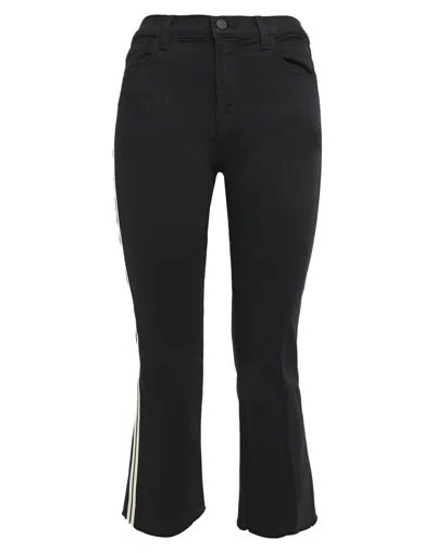 J Brand Denim Cropped In Black