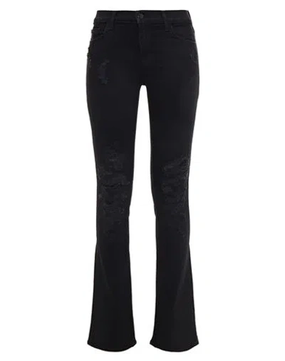 J Brand Woman Jeans Black Size 29 Cotton, Polyester, Elastane