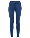 J Brand Woman Jeans Blue Size 24 Cotton, Recycled Cotton, Recycled Polyester, Elastane In Blue