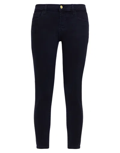 J Brand Denim Cropped In Blue
