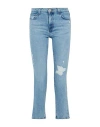 J Brand Woman Jeans Blue Size 30 Cotton, Lyocell, Polyurethane In Blue