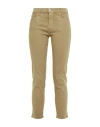 J Brand Woman Pants Military Green Size 30 Cotton, Polyester, Elastane