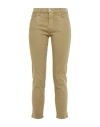 J Brand Woman Pants Military Green Size 30 Cotton, Polyester, Elastane In Green