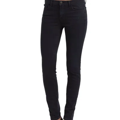 J Brand Women's Black Mid Rise Super Skinny Slim Cotton Blend Jeans Pants