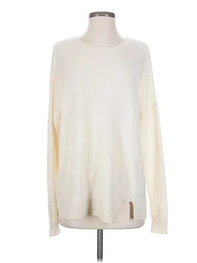 Pre-owned J Brand Wool Pullover Sweater In White