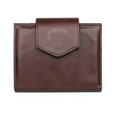 J. Buxton Womens Rfid Blocking Indexer Wallet In Brown