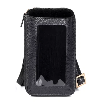 J. Buxton Womens Rfid Blocking Wallet In Black