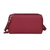 J. Buxton Womens Rfid Blocking Wallet In Red