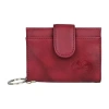 J. Buxton Womens Rfid Blocking Wallet In Red