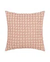 J By J Queen Bold Cloud Puff Quilted Decorative Pillow, 20" X 20"