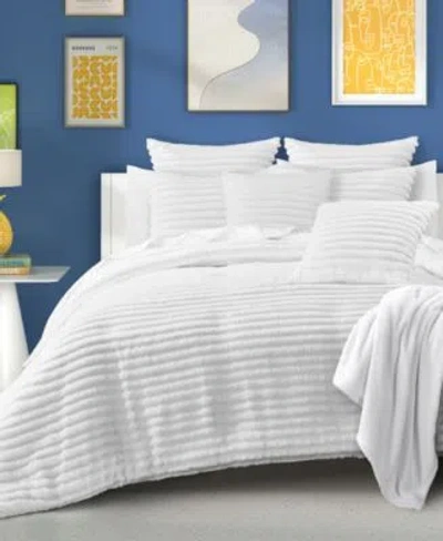 J By J Queen Bold Darby Comforter Sets In Azure