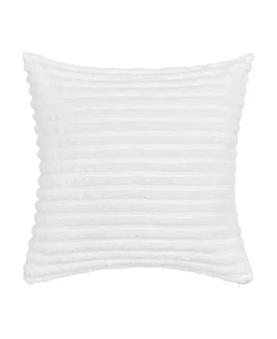 J By J Queen Bold Darby Sham, European In White