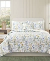 J By J Queen Bold Tallulah Comforter Sets In Blue