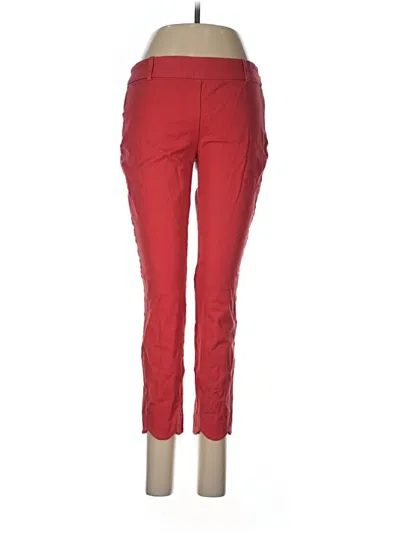 Pre-owned J. By J.crew Active Pants In Red