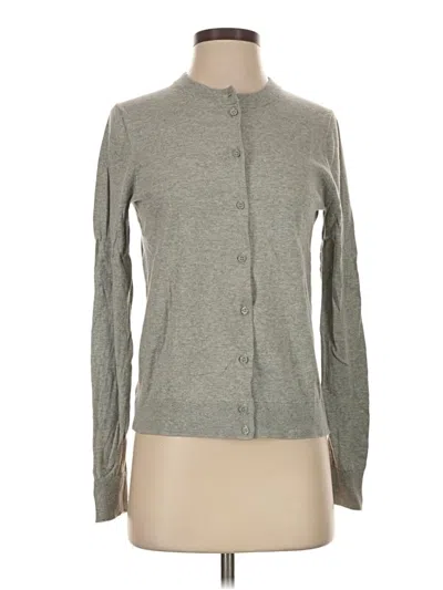 Pre-owned J. By J.crew Cardigan Sweater In Gray