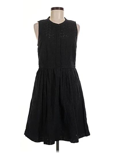 Pre-owned J. By J.crew Casual Dress In Black