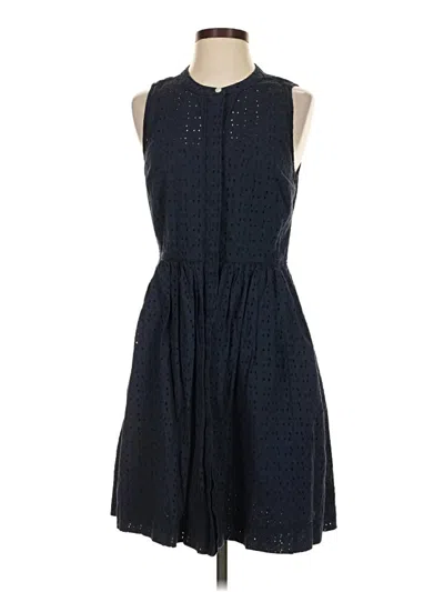 Pre-owned J. By J.crew Casual Dress In Blue