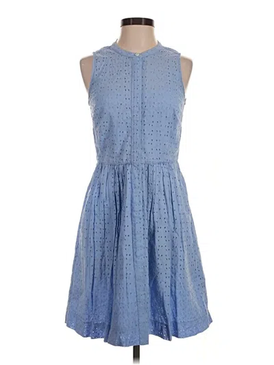 Pre-owned J. By J.crew Casual Dress In Blue