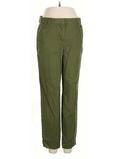 Pre-owned J. By J.crew Casual Pants In Green