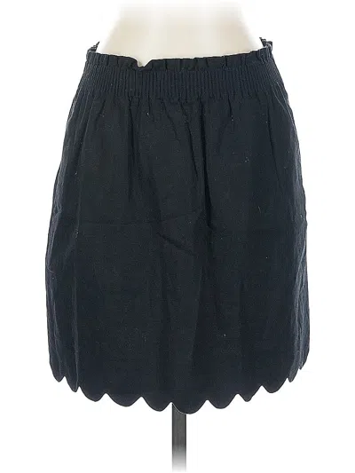 Pre-owned J. By J.crew Casual Skirt In Black