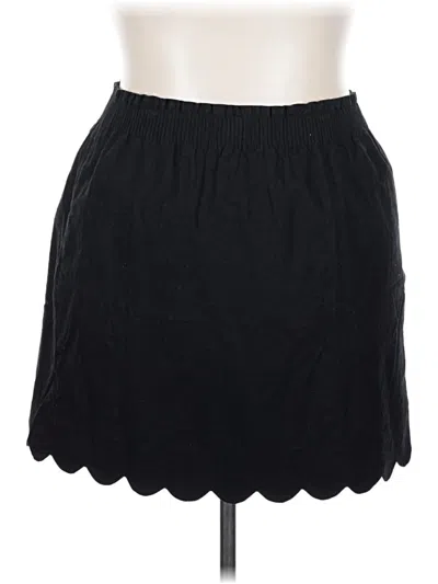 Pre-owned J. By J.crew Casual Skirt In Black
