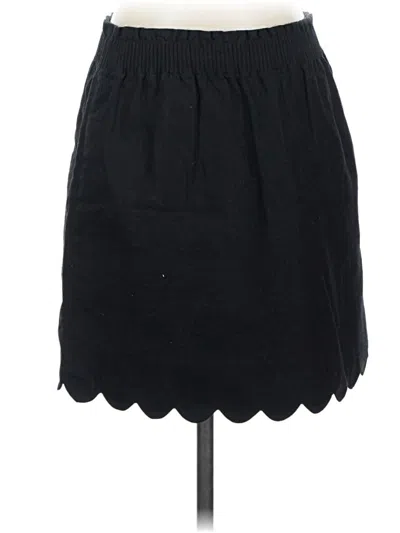 Pre-owned J. By J.crew Casual Skirt In Black