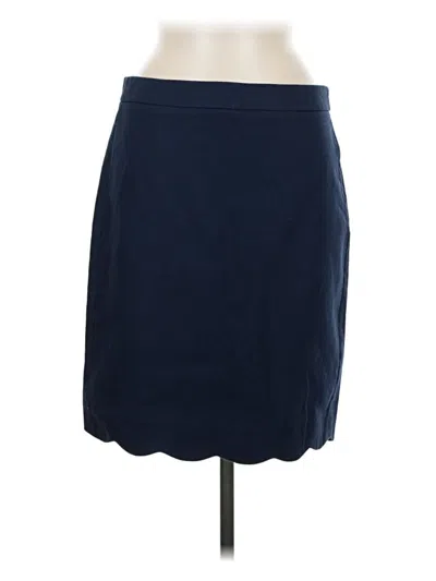 Pre-owned J. By J.crew Casual Skirt In Blue