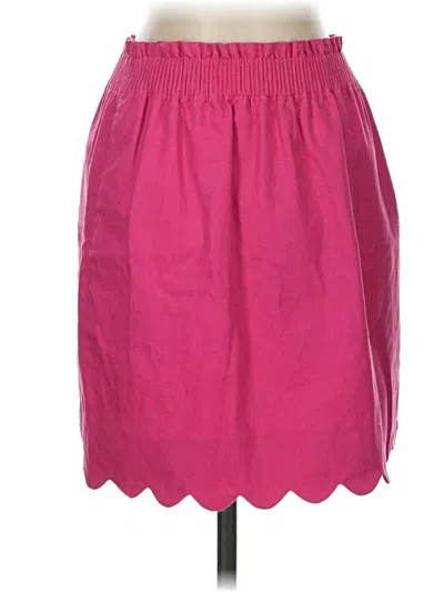 Pre-owned J. By J.crew Casual Skirt In Pink