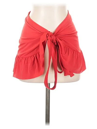 Pre-owned J. By J.crew Casual Skirt In Red