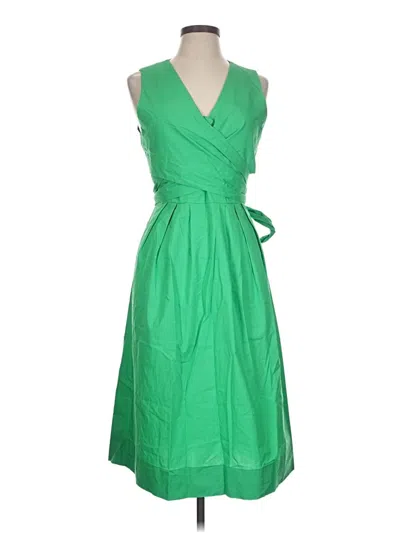 Pre-owned J. By J.crew Cocktail Dress In Green