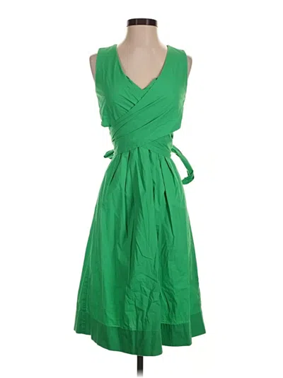 Pre-owned J. By J.crew Cocktail Dress In Green
