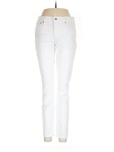 Pre-owned J. By J.crew Jeans In White