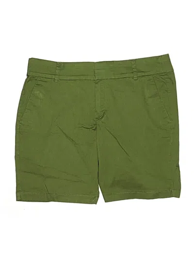 Pre-owned J. By J.crew Khaki Shorts In Green
