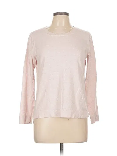 Pre-owned J. By J.crew Long Sleeve T-shirt In Pink