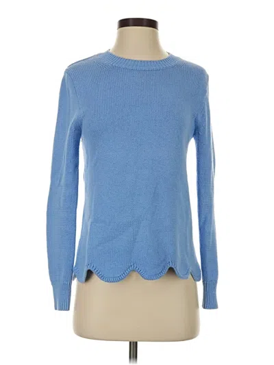 Pre-owned J. By J.crew Pullover Sweater In Blue