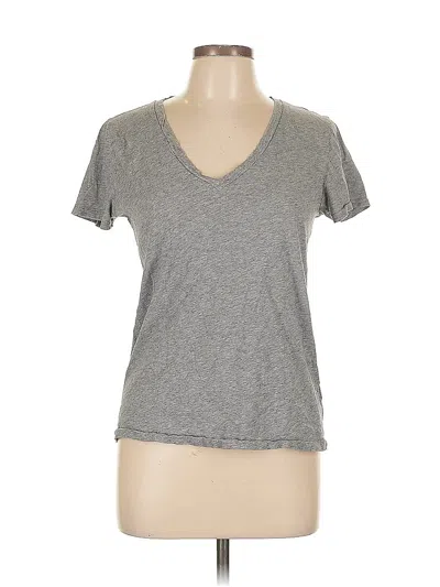 Pre-owned J. By J.crew Short Sleeve T-shirt In Gray